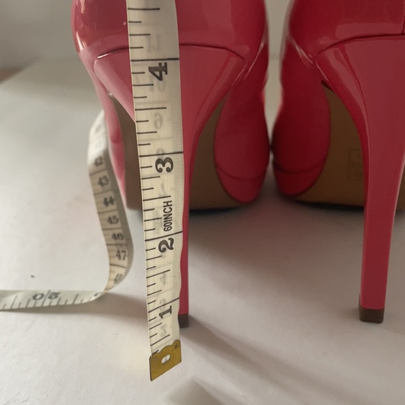 💕Aldo Coral coloured patent leather heels 💕 - Picture 7 of 7